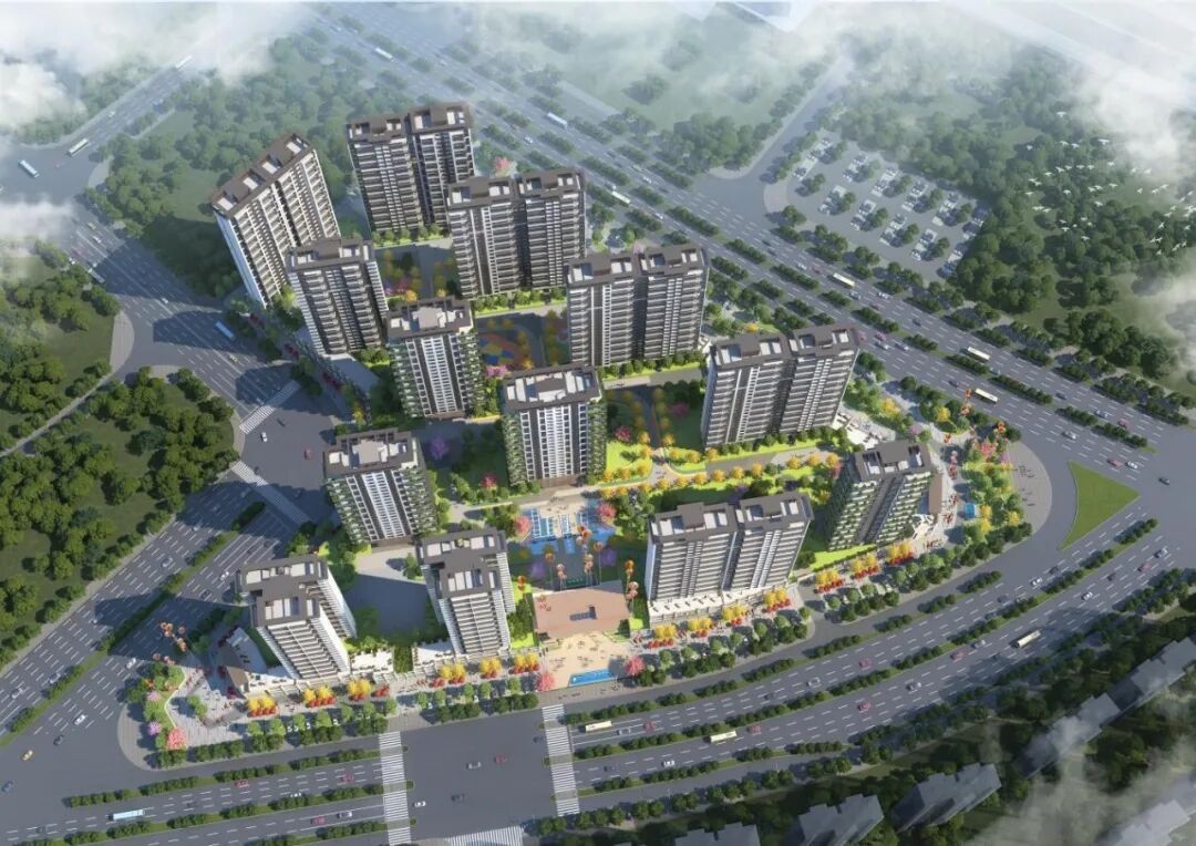 钦州首个第四代空中花园住宅——東昇云景项目正式开工