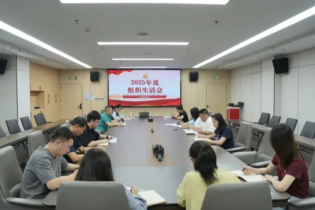 自贸开投集团各党支部高质量召开2025年度组织生活会