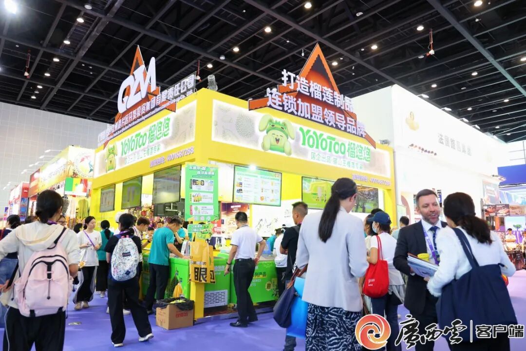 香飘东博会,中马钦州产业园区榴莲产品圈粉无数 香飘东博会,中马钦州产业园区榴莲产品圈粉无数